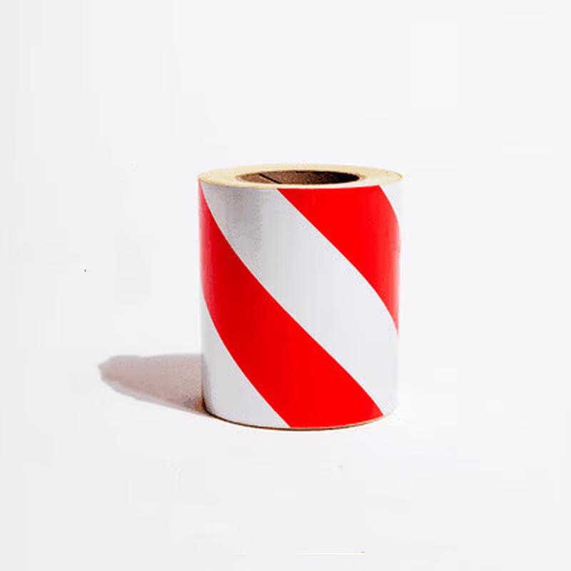 10cm Red-White Reflective Warning Tape