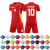 DIY-tilpassede fotballdrakter i to deler for voksne og barn