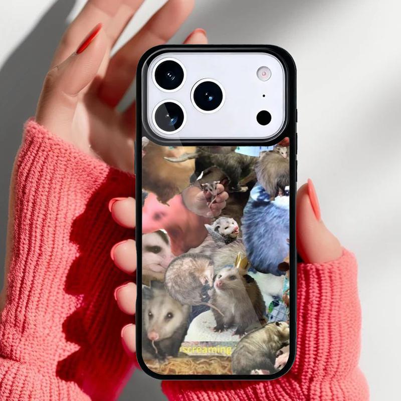 Crying Cat Memes And Dog Phone Case for iPhone 17 16 15 14 13 Pro Max Back Cover for 12 11 Pro Coque