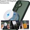 Coque Magnétique - BOOLING - pour Samsung Galaxy S26 - avec Protection Caméra - Vert Nuit - 2 Vitres