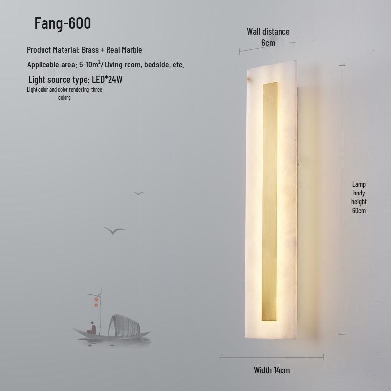 Luxury Spanish Marble Wall & Bedside Lamp – Designer Art Lighting