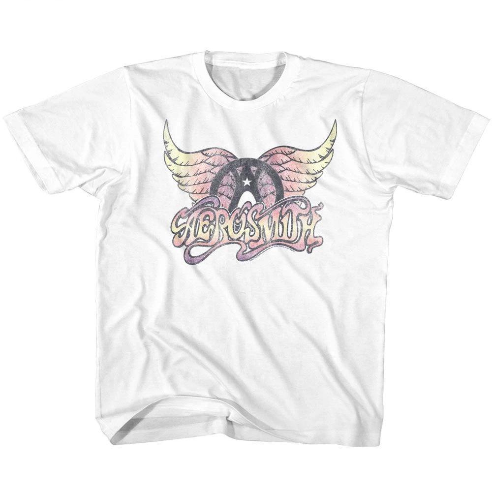 Aerosmith Faded Pinks Music  Children s T-shirt 140