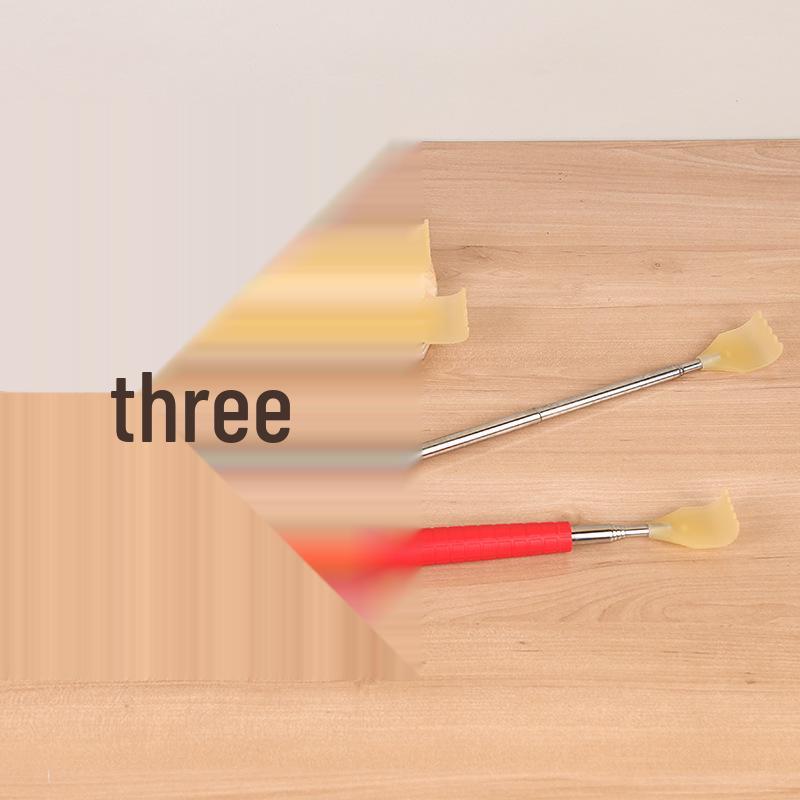 Tragbarer Ausziehbarer Ochsenhorn-Rückenkratzer für Haushalt und Reise