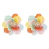 Camellia Flower Imitation Pearl Necklace Romantic Clavicle Chain Necklace  Fashion Jewelry