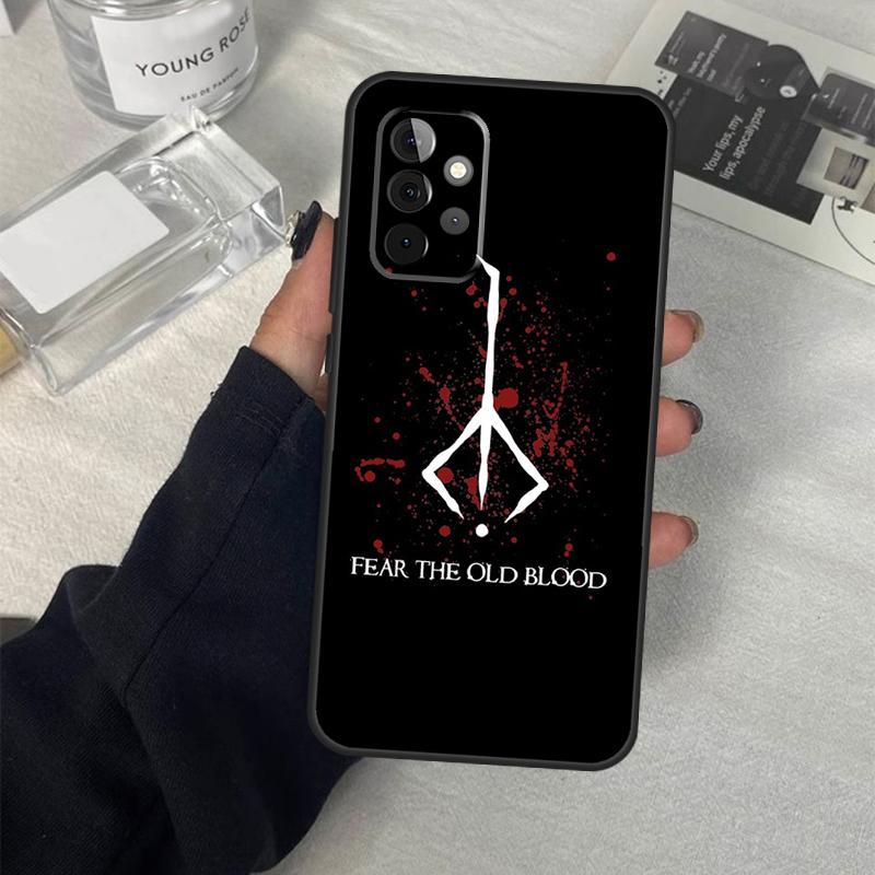 Bloodborne Runes Cover For Samsung Galaxy A54 A34 A24 A14 A53 A52 A13 A23 A33 A12 A22 A32 A42 A71 A51 Case