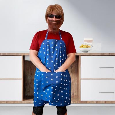Yousheng Funny Surprise Gag Gift Apron for Men Adjustable Straps Waterproof BBQ Cooking Apron for Dad Grandpa Father's Day Birthday Christmas Gift