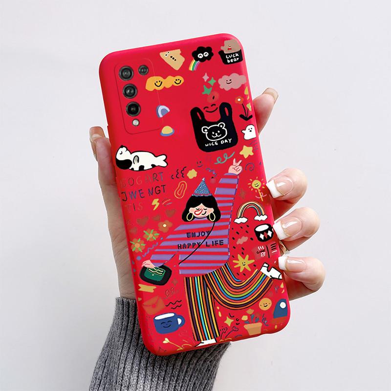 

For Huawei Honor 10X Lite Case Cute Cartoon Puppy Dog Soft Silicone Cover For Honor10X Lite Phone Cases honor 10 X LITE 6.67 Honor 10X Lite