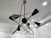 Stilnovo Style 6 Lights Shade Sputnik Chandelier Modern Ceiling Light Fixture