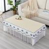 Waterproof Oil Resistant Rectangular Table Cloth Dust Proof Anti Slip Thickened Coffee Table Cover Home Decoration Tablecloth