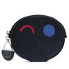 New Cute Smiley Face Change Bag Female Creative Card Bag Vegetable Tanned Cowhide Small Wallet Premium Storage Bag