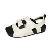 Retro Shoes One-line Thick-soled Sandals New Style Sandals