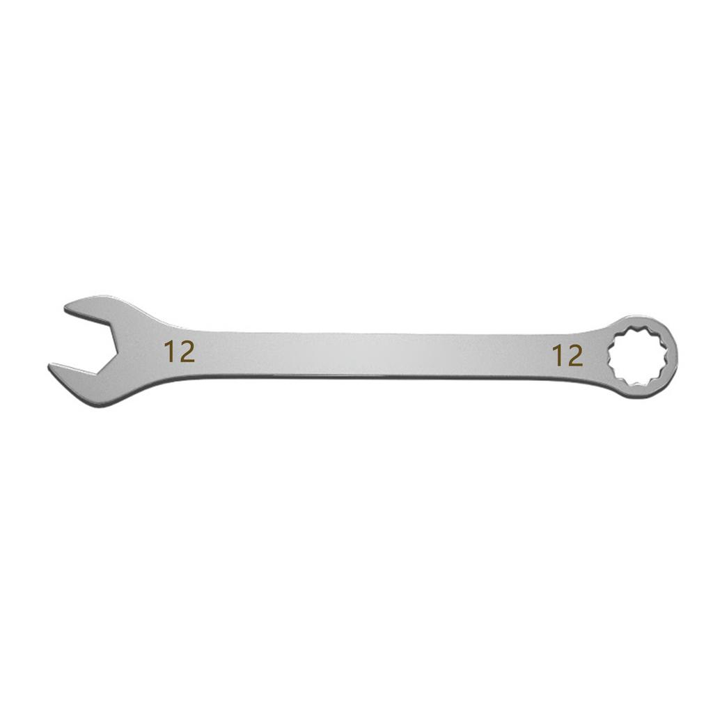 Ultra Thin Double Use Wrench for Tight Spaces Various Repair Needs High Strength Steel Construction Mechanical Work