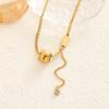 Clavicle Chain All-match Titanium Steel Necklace