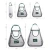 Reusable Kitchen Hanging Mesh Bag Home Fruit and Vegetable Net Bag for Ginger Garlic Potatoes Onions Storage Baskets