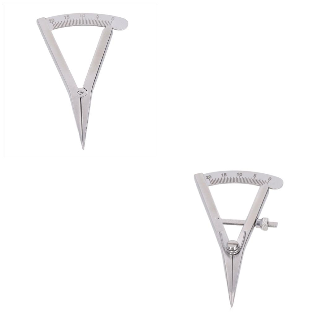 Stainless Steel Adjustable Wing Divider Leather Marking Gauge Handmade Leather Craft Tool for Sewing Scribing Edge Creaser