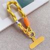 Cellphone Straps Hanging Cord Mobile Phone Lanyard Short Wrist Strap Charm Anti-lost Chain for Women Keychain Pendant