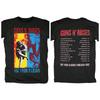 Guns N' Roses Use Your Illusion I Album Herren Kurzarm T-Shirt mit Don't Cry Musikgrafik T-Shirt