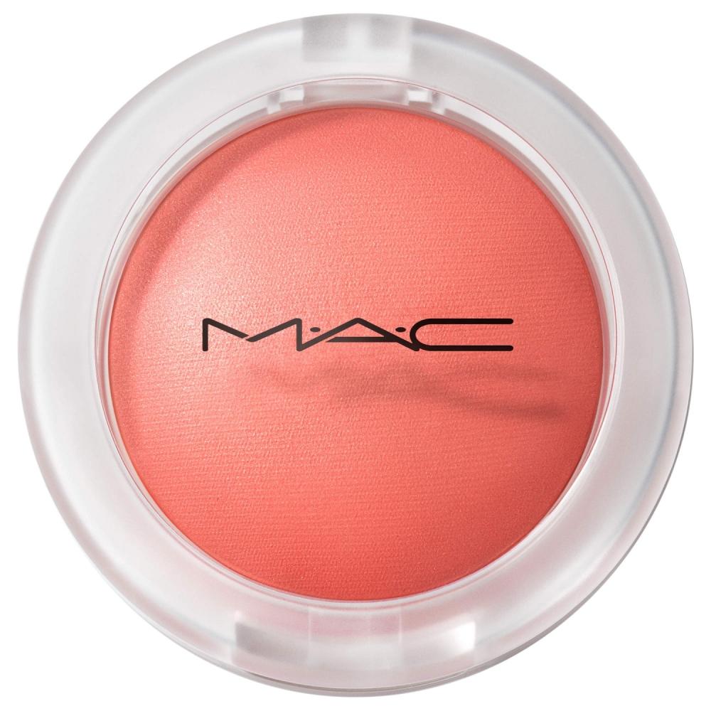 Mac Cosmetics Glow Play Cushiony Leichter aufbaubarer verblendender Rouge 0,26 Unzen 7,3 g Cheer Up Pfirsichfarbenes Rosa