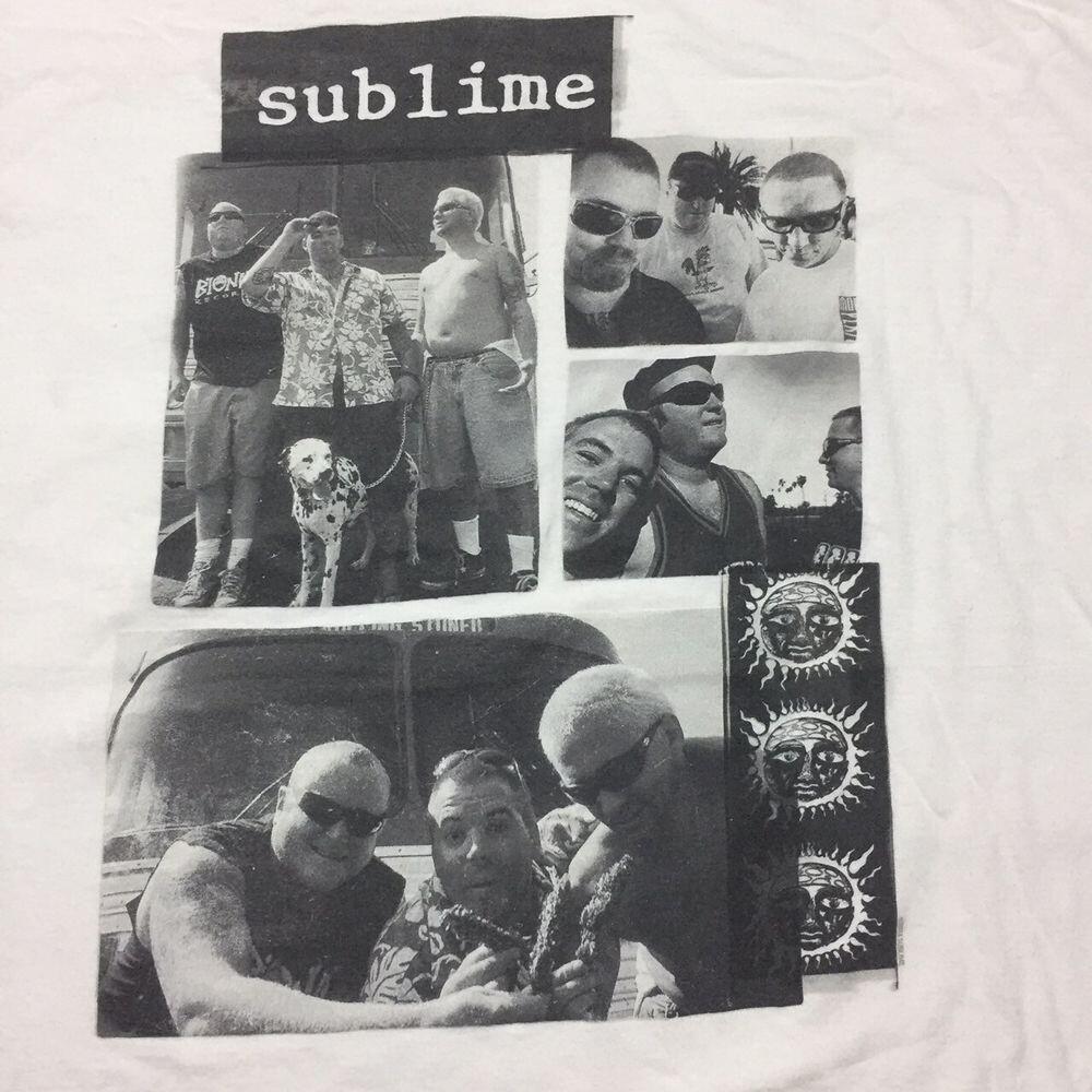

Rare Sublime T shirt White All Size S To 5XL Heavy Cotton Tee PP2095 Unisex T-Shirt XXXL