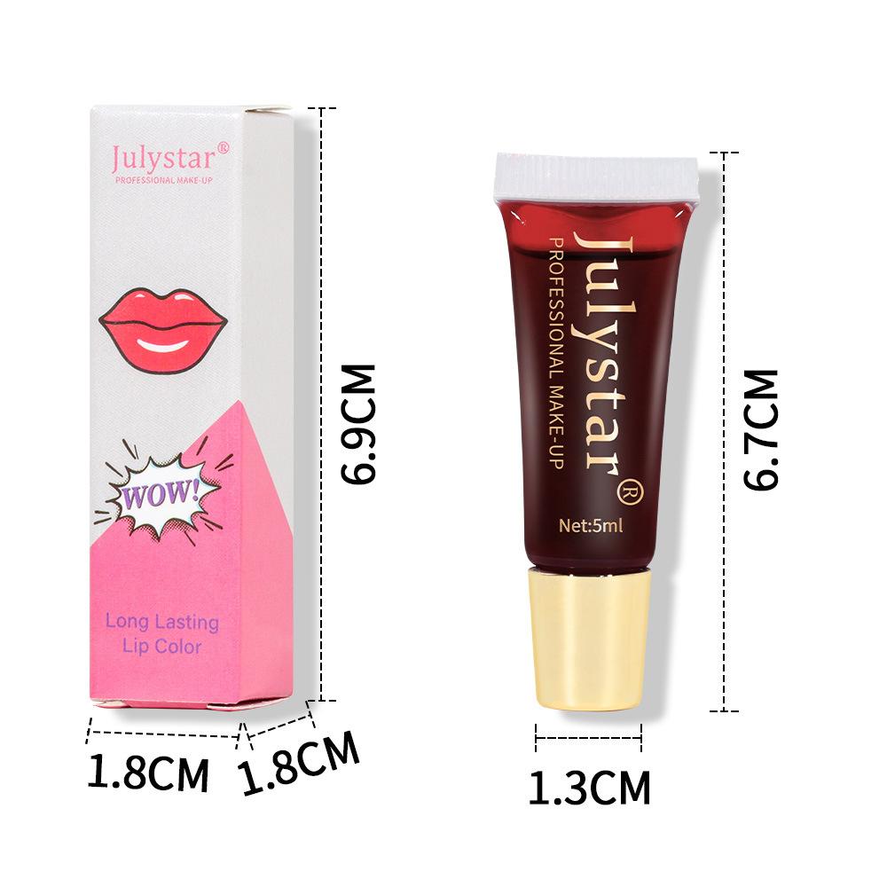 Tear Lip Glaze, Matte Matte Surface To Leave A Background Color, Dye Lip Tear Lipstick Makeup