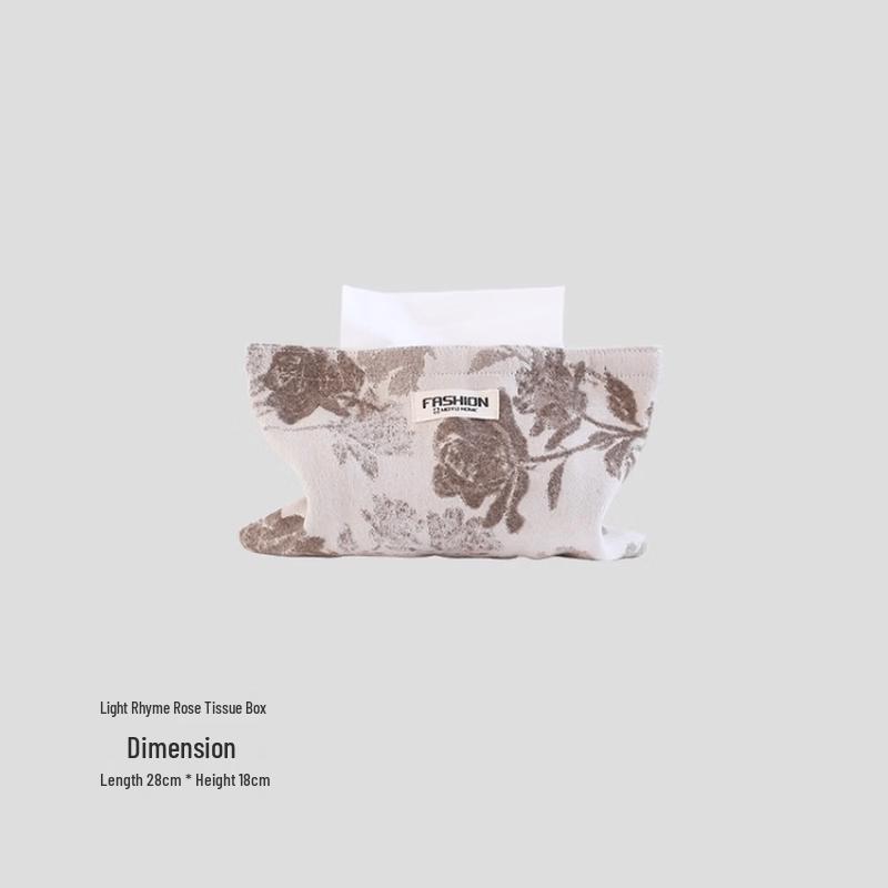 Bayou Vintage Hand-Embroidered Tissue Box