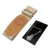 IRIN Adjustable Belt Woven Cotton Guitar Strap with Leather Ends for Electric Acoustic Folk Guitars Comfortable and