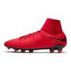 Hypervenom Phelon 3 DF FG Hautes Durables Légères Chaussures de Football Homme Chaussures de Football Rouge Noir 917764-616