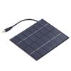 2PCS 2W Solar Panels High Conversion Rate  5521 Output Re able 3.7V Battery Solar Panel  r for Solar Light