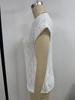 2025 European Women's Jacquard Round Neck Short Sleeve Loose Vest T-Shirt