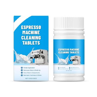 Coffee Machine Descaling Tablets Cleaner Maintain Water Flows Rate Temperature Stability for Consistent Brewing Quality