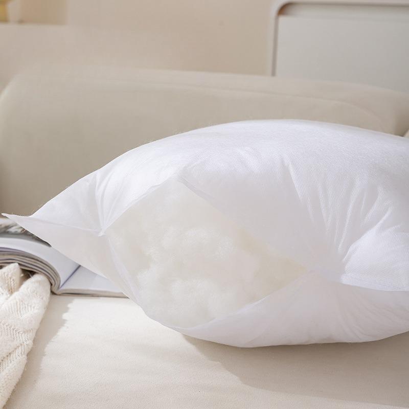 1 шт Белая Пушистая Квадратная Подушка Набивка Подушек для Дивана Кровати Патио Кемпинга и Путешествий для Семьи Декоративные Домашние Аксессуары 3535cm 960₽