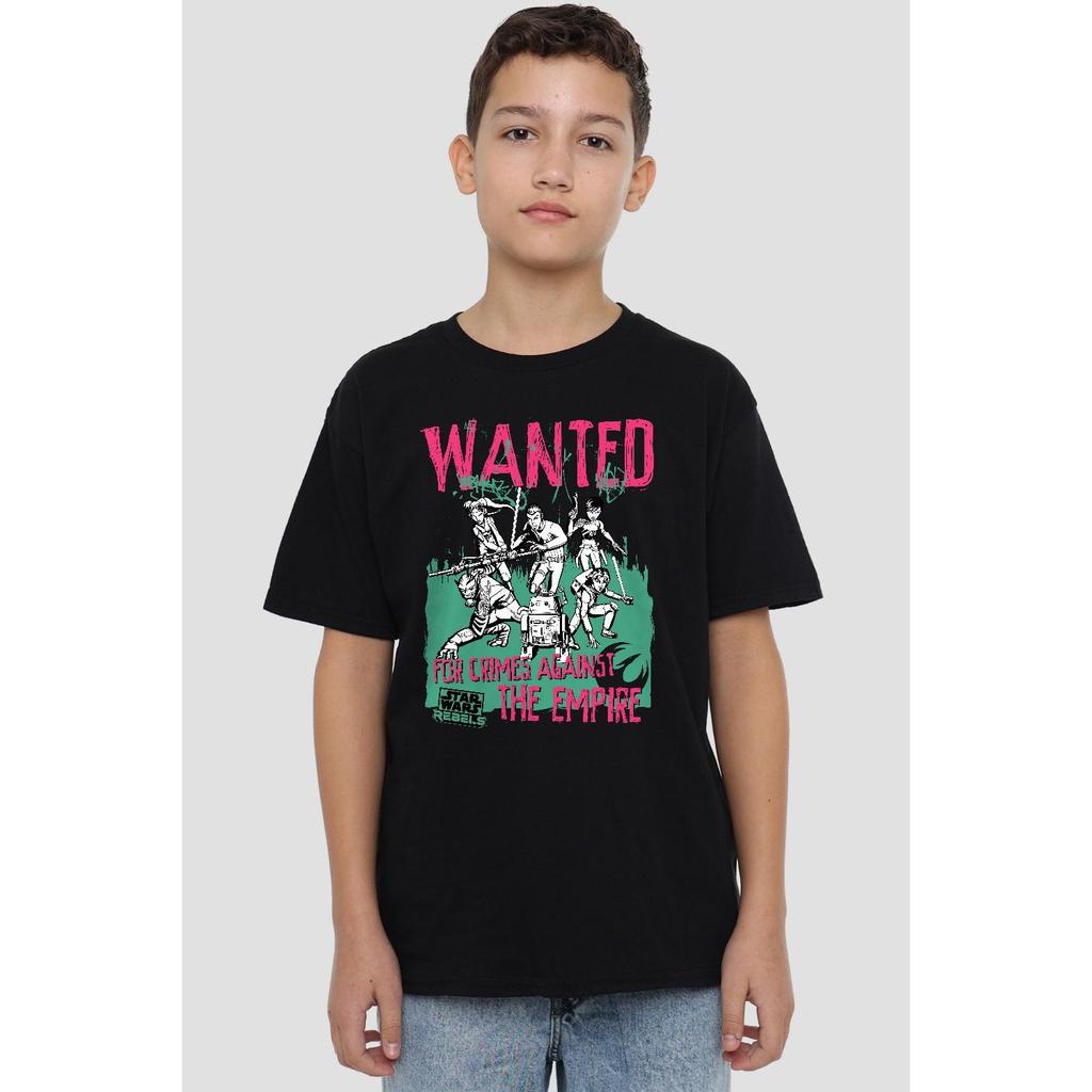 Star Wars Childrens/Kids Wanted Rebels T-Shirt