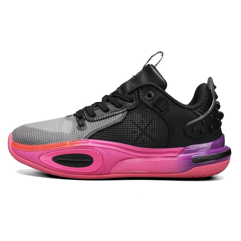 The city 11 men's shoes the way of actual combat basketball shoes men hundred anti-slip cushioned rebound college sports shoes