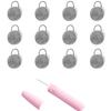 Set of 12 Futon Clips, Needle-Free, Strong, Blanket Clips, Prevent Futons from Slipping, Safety Design, Non-Slip, for Mattress Pads, Blankets, and She