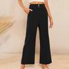 Women's Corduroy Pants Casual Women's Color Corduroy Loose Straight Pants