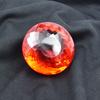Natural Orange Topaz Loose Gemstone 80.00 ct Round Cut for Jewelry Making and Gem Collections