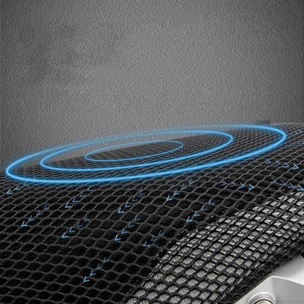 JAYWIS Motorcycle Seat Covers Breathable Mesh Seat Cushion, Anti-Slip Saddle Sun Protection Cover Fit