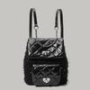 This Year's Trendy Spring Summer New Style Small Fragrance Style Backpack for Women Gentle Sweet Rich Style Casual Flap Small Backpack Trend