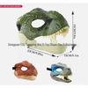 Realistic Movable Mouth Dinosaur Skull Mask - T. Rex Skeleton Design