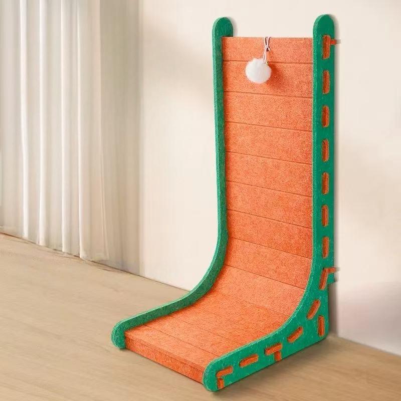 Cat Scratching Board L-shaped Detachable Felt Cat Sofa Wear Resistant and Scratch Resistant Grinding Claw Toy Cat Bed