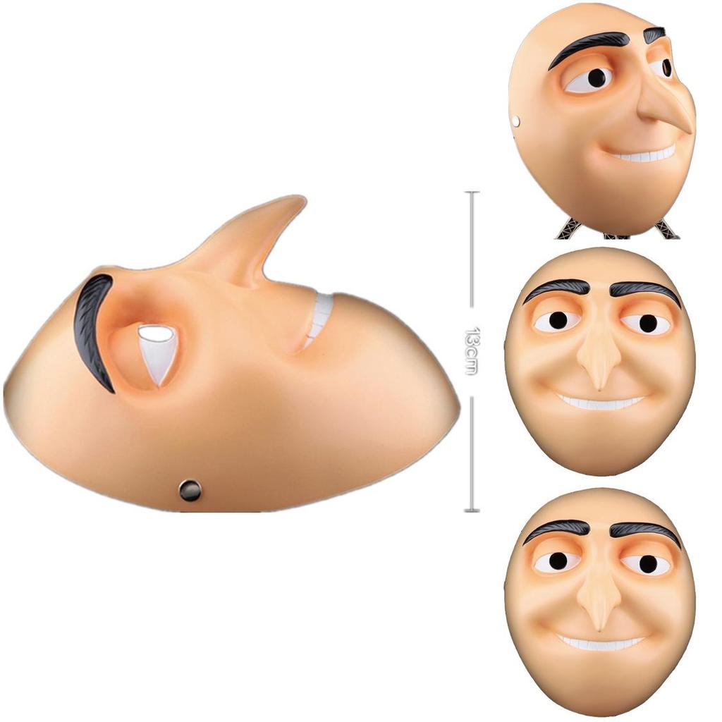Unique Gru Mask For Halloween Parties And Cosplay Events Perfect For Costume Fun