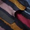 Striped Gradient Stand Collar Robe - Men's Long Sleeve Southeast Asia/Middle East Style