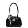 Retro handbag niche versatile trend new simple bowling bag pillow bag shoulder armpit bag