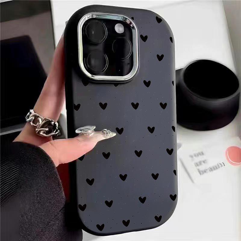 Hoesje Voor Samsung Galaxy S25 S24 S23 Ultra Plus S20 FE A16 A56 A36 A54 A35 A15 A52 A05 A05S A23 A24 A25 Cover Liefde Hart Plating