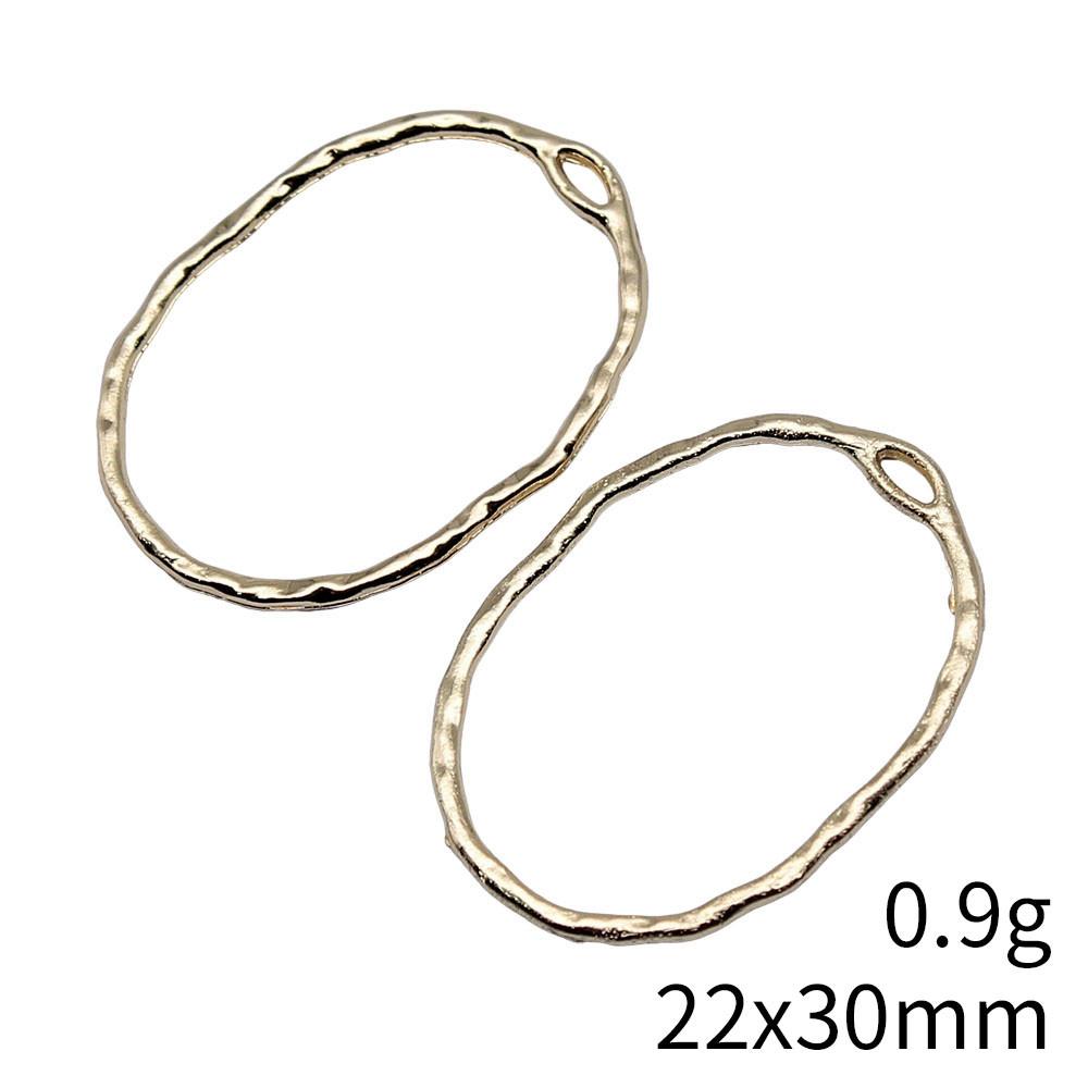 Wedding Anniversary Charms For Italian Bracelet Geometric Hollow Charms Pendant Women's Clothing Pendant Accessories