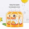 Large Rooster Dish Soap with Natural Plant Ingredients - Fresh Orange Scent, Concentrated Formula