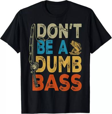 2025/Sei Kein Dummer Barsch Shirt Lustiges Angelvater Männer Barsch Fisch Unisex T-Shirt S Unisex T-Shirt