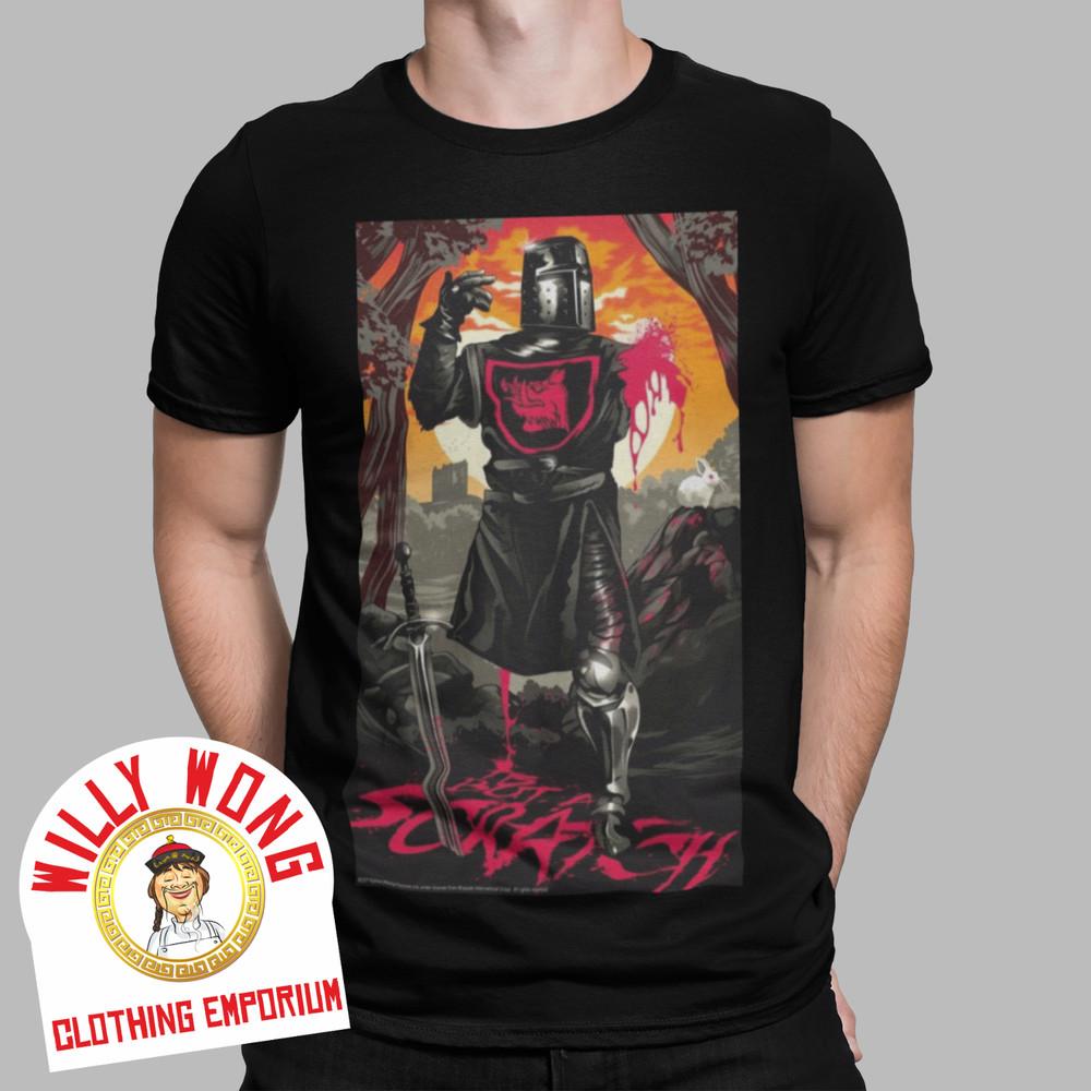 Black Knight Monty Python T-Shirt Retro Movie 70s 80s The Holy Grail Tee Unisex T-Shirt XL