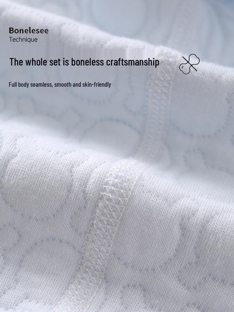 Infant Winter Cotton Underwear Set: Thick, Warm, Two-Piece for Boys & Girls