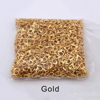 12mm Lobster Claw Buckle Hook for DIY Necklace Bracelet Anklet Jewelry Making Craft Hook Chain Clasp Jewelry Hook Silver Plated Lobster Hook